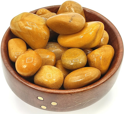 Plus Value YAT-SP-01 Polished Asymmetrical Crystal Stone(Yellow 300 g)