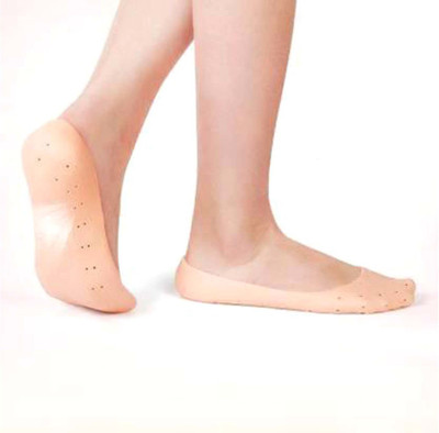 PRT Anti Crack Full Length Silicone Foot Protector for heel pain| pack of 2 pair Heel Support