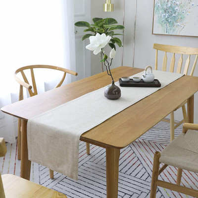 Casanest White 60 cm Table Runner(Linen)