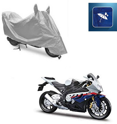 SRENTERPRISES Two Wheeler Cover for BMW(X1, Silver)