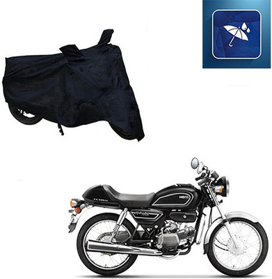 Mdstar Waterproof Two Wheeler Cover for Hero(Splendor Pro Classic, Black)