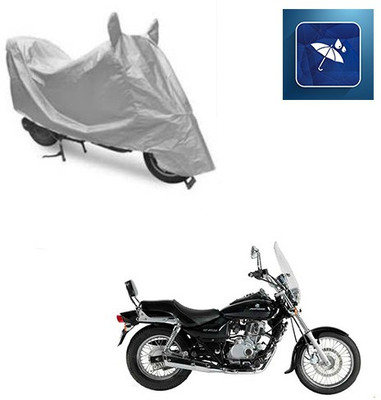 SRENTERPRISES Two Wheeler Cover for Bajaj(Avenger 220 DTS-i, Silver)