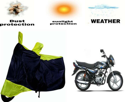 PRPaccessories Waterproof Two Wheeler Cover for Bajaj(CT110, Multicolor)