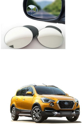 PECUNIA Manual Blind Spot Mirror For Datsun Go(Interior, Exterior)