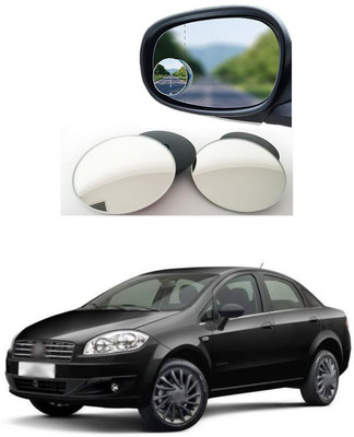 PECUNIA Manual Blind Spot Mirror For Fiat Linea(Interior, Exterior)