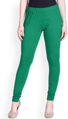 Lyra Ethnic Wear Legging(Green, Solid)