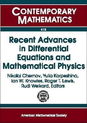 Recent Advances in Differential Equations and Mathematical Physics(English, Paperback, Karpeshina Yulia)