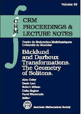Backlund and Darboux Transformations(English, Paperback, unknown)