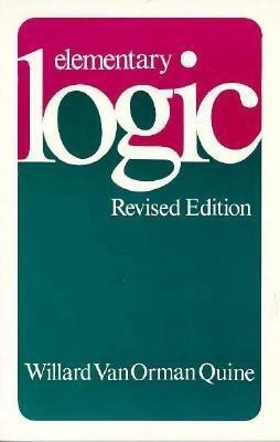 Elementary Logic(English, Paperback, Quine Willard Van Orman)