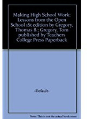 Making High School Work(English, Paperback, Gregory Tom)