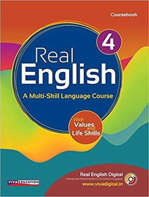 Real English Coursebook 4 with CD - A Multi-Skill Language Course - With Values and Life Skills(English, Paperback, Sreetilak Sambhanda Anand Mahanand)