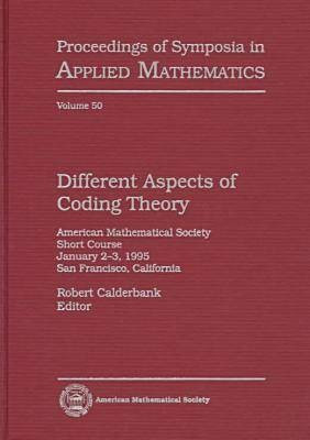 Different Aspects of Coding Theory(English, Hardcover, unknown)