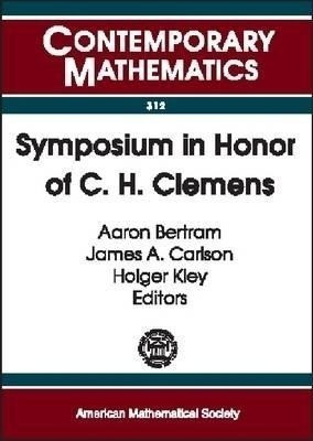 Symposium in Honor of C.H.Clemens(English, Paperback, unknown)