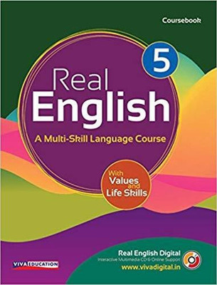Real English Coursebook 5 with CD - A Multi-Skill Language Course - With Values and Life Skills(English, Paperback, K.E. Sunil)