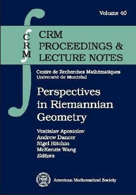 Perspectives in Riemannian Geometry(English, Paperback, unknown)