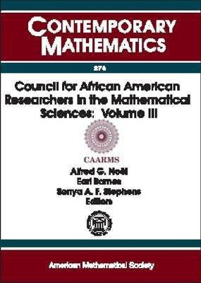 Council for African American Researchers in the Mathematical Sciences, Volume 3(English, Paperback, unknown)