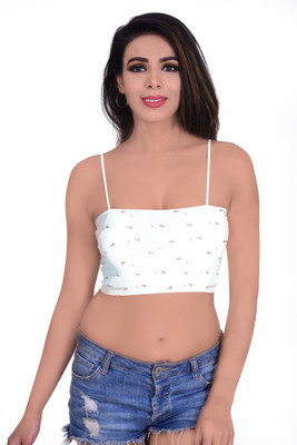 Shizzle Women Cami Bra Lightly Padded Bra(Multicolor)
