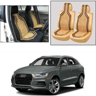 Oshotto Wooden Car Seat Cover For Audi Q3(NA, Split Back Seat, 4 Seater)