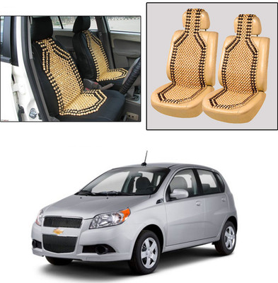 Oshotto Wooden Car Seat Cover For Chevrolet Aveo(NA, 4 Seater)