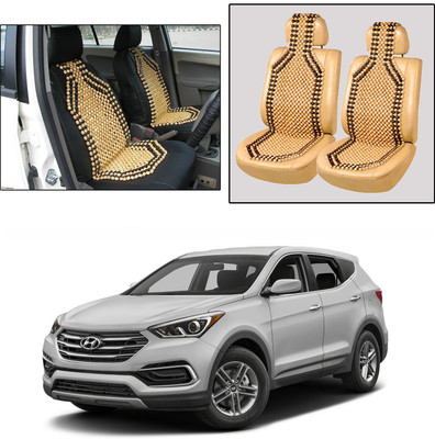 Oshotto Wooden Car Seat Cover For Hyundai SantaFe(NA, Split Back Seat, 4 Seater)