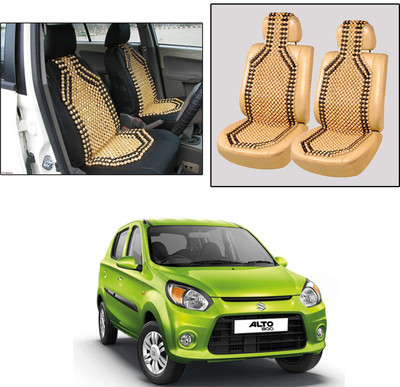 Oshotto Wooden Car Seat Cover For Maruti Alto 800(NA, 4 Seater)