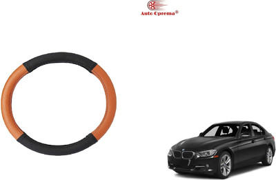 Auto Oprema Steering Cover For BMW 325i(Black, Tan, Leatherite)