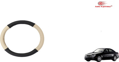 Auto Oprema Steering Cover For Mercedes Benz E240(Black,Beige, Leatherite)
