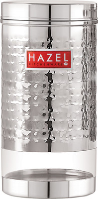 HAZEL Steel Grocery Container  - 1700 ml(Silver)