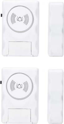 Fedus Wireless Door Window Security Burglar Sensor Alarm With Magnetic Sensor - Anti Theft System For Home Office - High 105 Decibel Door & Window Door Window Alarm (105)Pack of 2 Door & Window Door Window Alarm(105) Fedus Wireless Door Window Security Burglar Sensor Alarm With Magnetic Sensor - Anti Theft System For Home Office - High 105 Decibel Door & Window Door Window Alarm (105)Pack of 2 Door & Window Door Window Alarm(105)
