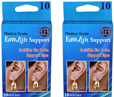 Ear Lobe & Accessories Reusable Ear Lobe Support(Pack of 20)