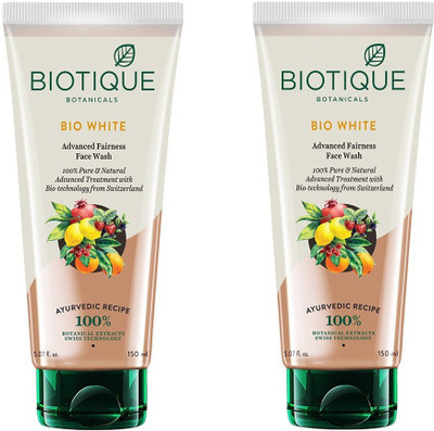 BIOTIQUE Bio White Advanced Fairness  Face Wash(300 ml)