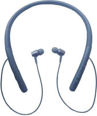 NKL Magnet Sany ear.in Wireless Bluetooth Headset Bluetooth Headset(Black, In the Ear)