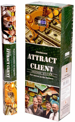 jmd fashion hub Darshan Attract Client Incense Stick Attract Client(9 Units, Set of 6)