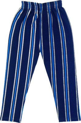 IndiWeaves Capri For Girls Casual Striped Polyester(Blue Pack of 1)