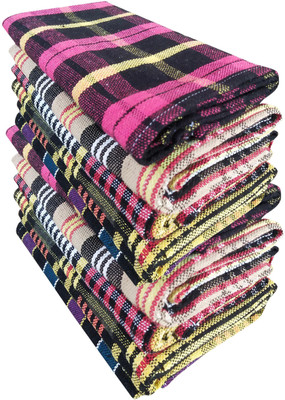 AKHVI Kitchen Napkin Multicolor Cloth Napkins(12 Sheets)