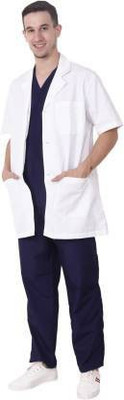 TRIDENT Lab Coat(Poly Cotton)