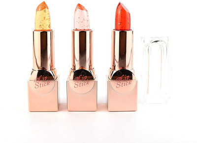 REIMICHI New Long Lasting Waterproof Moisturizer Jelly Crystal Multi color Lipstick(MULTI COLOR, 10.2 g)