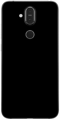 Vcare GadGets Nokia 8.1 Plus Mobile Skin(Black)