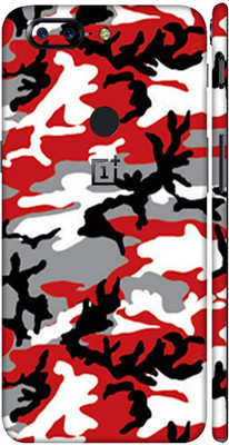 Vcare GadGets OnePlus 5T Mobile Skin(Red)