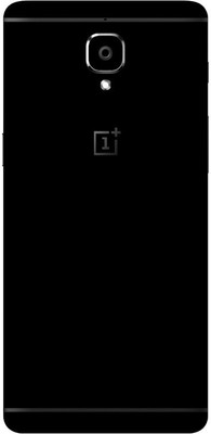 Vcare GadGets OnePlus 3 Mobile Skin(Black)