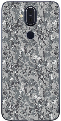 Vcare GadGets Nokia 8.1 Plus Mobile Skin(Grey)