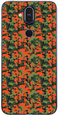 Vcare GadGets Nokia 8.1 Plus Mobile Skin(Multicolor)