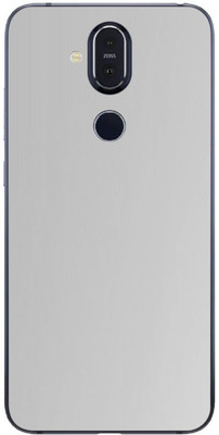 Vcare GadGets Nokia 8.1 Plus Mobile Skin(Silver)