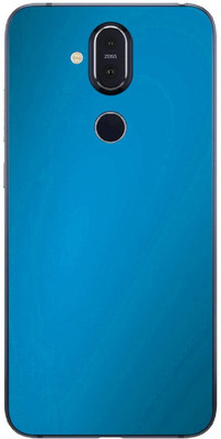 Vcare GadGets Nokia 8.1 Plus Mobile Skin(Blue)