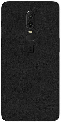 Vcare GadGets OnePlus 6 Mobile Skin(Black)
