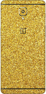 Vcare GadGets OnePlus 3 Mobile Skin(Gold)