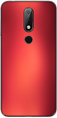 Vcare GadGets Nokia 6 Mobile Skin(Red)