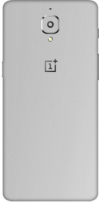 Vcare GadGets OnePlus 3 Mobile Skin(Silver)