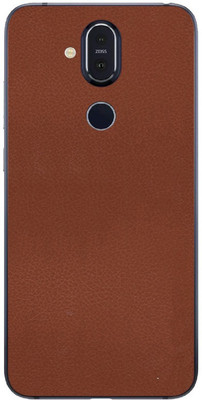Vcare GadGets Nokia 8.1 Plus Mobile Skin(Brown)