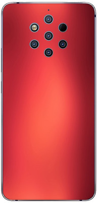 Vcare GadGets Nokia 9 Pure View Mobile Skin(Red)